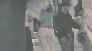 I filmed a hot street candid chick on my camera