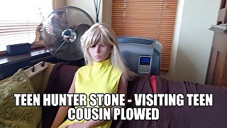 02 Tilf Hunter Stone - Visiting Tilf Step-Cousin Plowed Hard