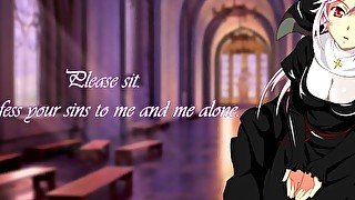 You visit a lonely nun at confession... (ASMR)