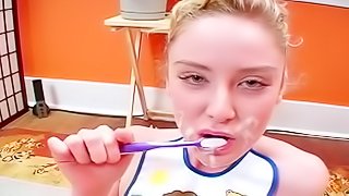 Tobi Pacific gets giant load of sweet cum in her mouth