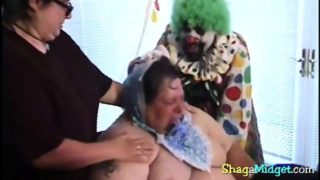 Freak show turns into lusty group fuck