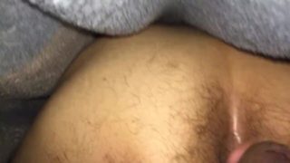 My gay friend rubs his dick against my hetero hole