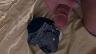 Brandon Cody's JACK ATTACK cum on undies!!!