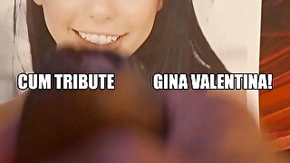 08 Duke Hunter Stone Cum Tribute - Gina Valentina!