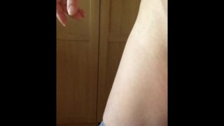 Huge dick bouncing in slow motion is a soft flaccid big cock