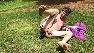 Doug Stratemeyer in Outdoor Dildo Fuck