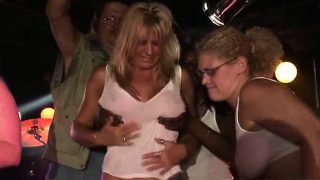 wild Party chicks misbehaving in public