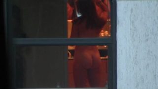 Nudist across the way 4, window voyeur air butt