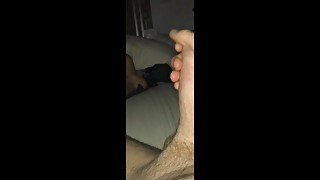 Straight Guy Wanking and Talking Dirty