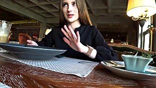 An Ex-Girlfriend Gave A Blowjob In A Restaurant And I Fucked Her Hard After Dinner - Anny Walker