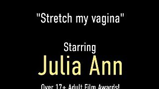 Pussy Pleasing MILF Julia Ann Talking Dirty And Dildo Fucking That Cunt!