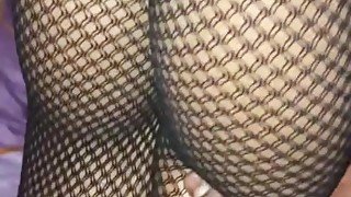 Fucking Her Creamy Pussy ( FishNet Suit )