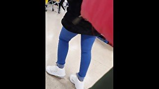 Step mom addicted to fuck make step son cum on her Leggings