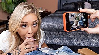 VR BANGERS Juicy Pussy Creampie Video For Ex Boyfriend Of Kali Roses