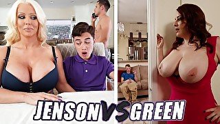 BANGBROS - Battle Of The Stepmom GOATs: Alura Jenson VS Maggie Green