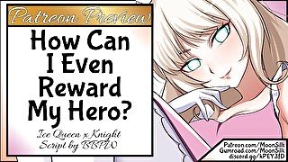 How Can I Even Reward My Hero? [Blowjob/Doggystyle on Throne]