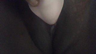 Massaging my clit to orgasm with vibrator