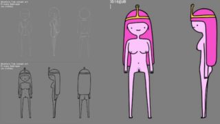 [LEAKED] Princess Bubblegum NUDE designs - adventure time porn