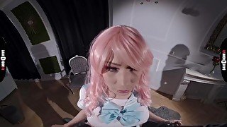 DARK ROOM VR - Natasha Teen From The Slutty Wonderland