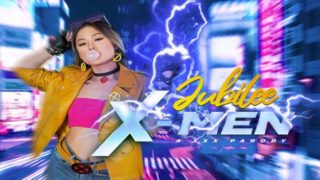 Teen Asian Beauty Lulu Chu As X-MEN JUBILEE Showing Her Super Powers