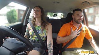 Fake Driving School - Ava Austen Gets Man Milk-pensation 1 - Max Deeds