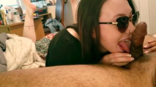 Soles Up Edging Blowjob - Making His Hard Cock Throb and Twitch in my Mouth
