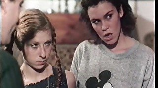 Curious girls say good-bye to virginity in vintage movie