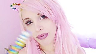 cherrycrush candy compilation- Deep Throat & Butt plugs, Anal BJ & facial