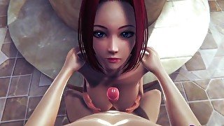 Code Geass - POV Kallen Boobjob & Fucked