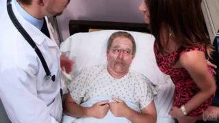 Hot bitch fucked in the ass at the hospital