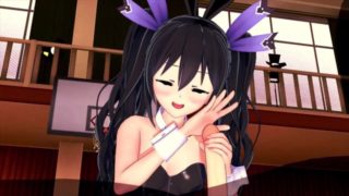 BUNNY GIRL HYPERDIMENSION NEPTUNIA NOIRE 3D HENTAI