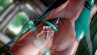 [MMD]Hatsune Miku-虎視眈々[by ダンリック]