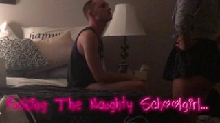 Fucking The Naughty Schoolgirl (She Cums for over 45 Seconds @13:15)