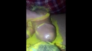 Big Fat Naughty Cock Cumming On A Cupcake