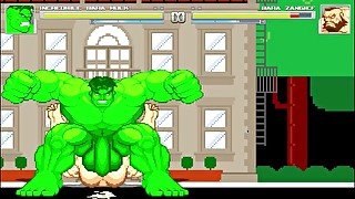 Hulk fucks Zangief