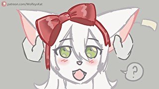 Christmas Kitten (Furry Hentai Animation)