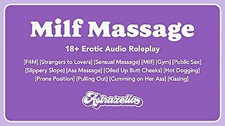 Milf Massage [Erotic Audio] [Sensual Massage] [Older Milf] [At the Gym]