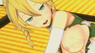 Sword Art Online - Leafa 3D Hentai