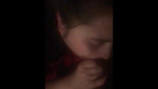 My cheating native sucking my dick and drinking the cum like a good girl