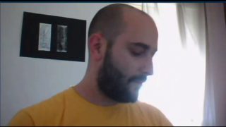 Wank webcam just italian man face and cum