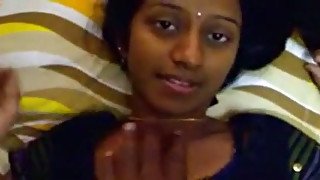 Sleepy Indian ugly girlfriend sucks her dude's strong cock on cam