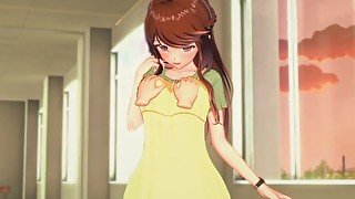 (3D Hentai) Sex with a teacher in school #2 (Koikatu/Koikatsu/コイカツ！)