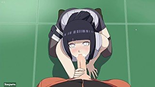 Naruto - Kunoichi Trainer - Hinata blowjob Naruto