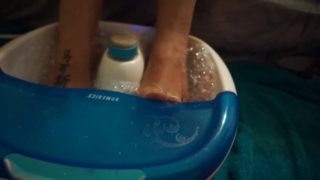 Sexual healing foot bath