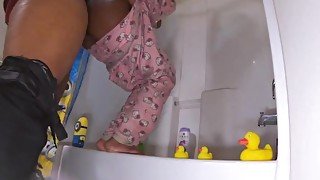 HD Msnovember Stepdad Have Unprotected Doggystyle & Riding Sex With His Adorable Stepdaughter Wearing Hello Kitty Pajamas Unb