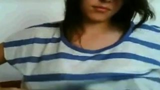 Beauty teen in cam