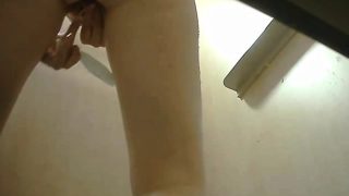 REAL hidden shower cam finger masturbation