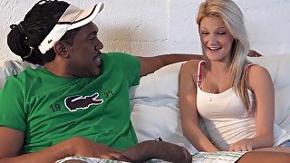 Tiny Hope Harper Goes Interracial For Massive Black Penis