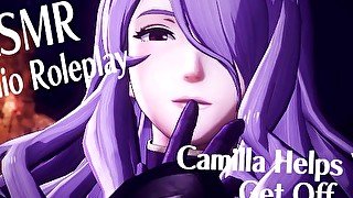 【R18+ ASMR/Audio Roleplay】Camilla Helps You Get Off  【F4A】