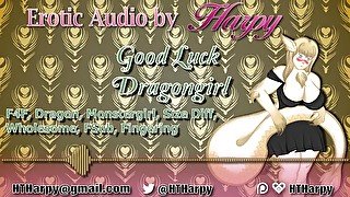 You get lucky with a shy dragongirl (Erotic Audio for Women by HTHarpy)